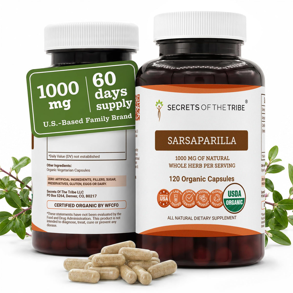 Secrets of the Tribe Sarsaparilla USDA Organic