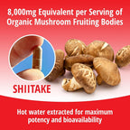 ENCAPSULATE Shiitake Mushroom 8:1 Extract - 60 Vegan Capsules - image 7