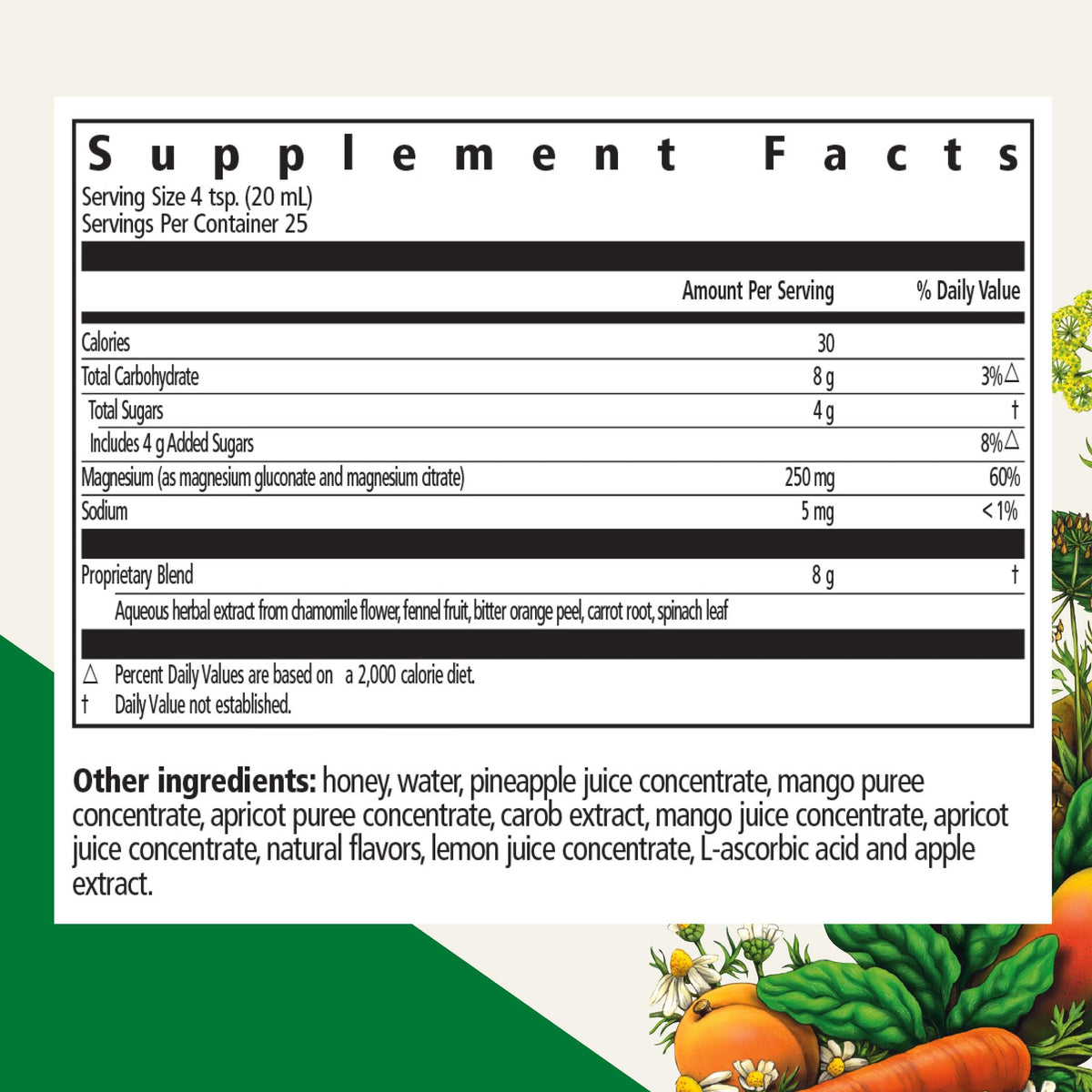 Floradix Magnesium Liquid Herbal & Mineral Supplement - 16.9 fl oz - image 2