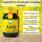 BASIC AYURVEDA Amla Powder Indian Gooseberry - 200g - image 3