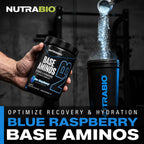 NutraBio Base Aminos EAA + BCAA Powder