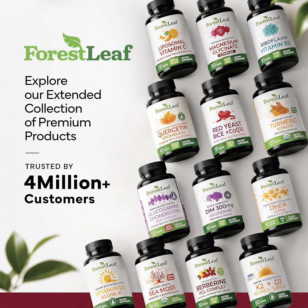 ForestLeaf USDA Organic Beet Root Capsules - Beetroot Supplement