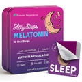 HOLY STRIPS Adult Melatonin Oral Strips for Sleep - 30 Strips