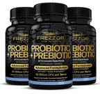 FREZZOR Probiotic + Prebiotic Capsules 60 Billion CFU - 270 Capsules