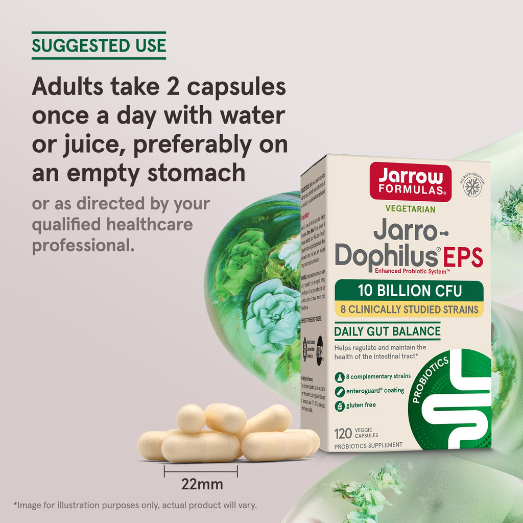 Jarrow Formulas Jarro-Dophilus EPS Probiotics 10 Billion CFU - image 7