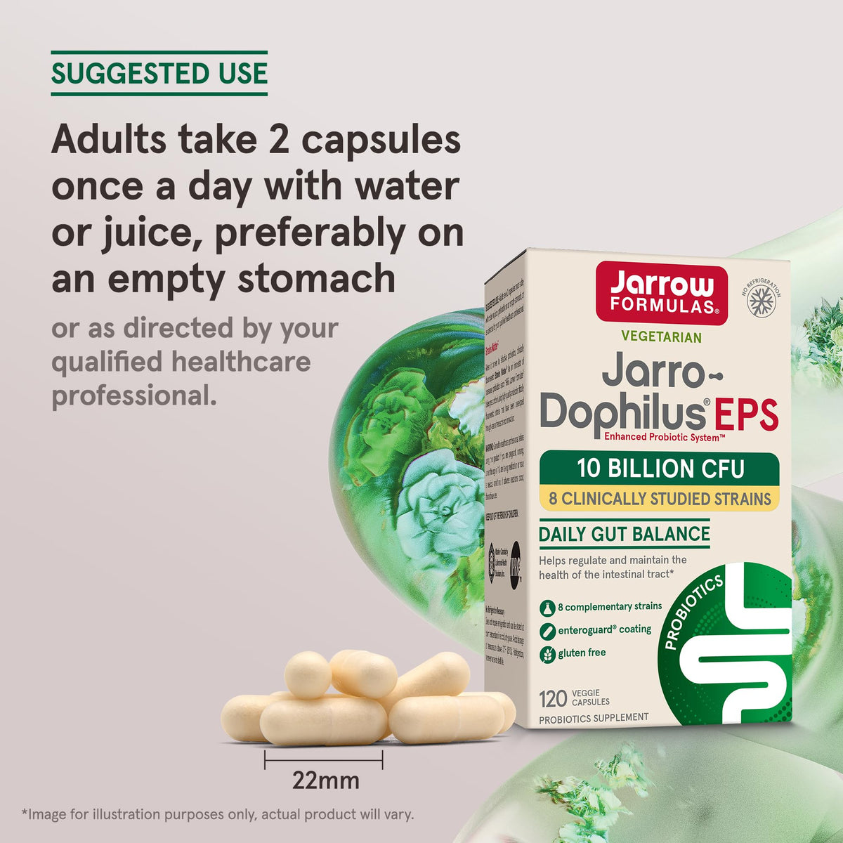 Jarrow Formulas Jarro-Dophilus EPS Probiotics 10 Billion CFU - image 7