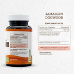 Secrets of the Tribe Jamaican Dogwood 1000 mg - 60 Capsules - image 3