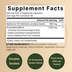 NatureBell Berberine Supplement 1