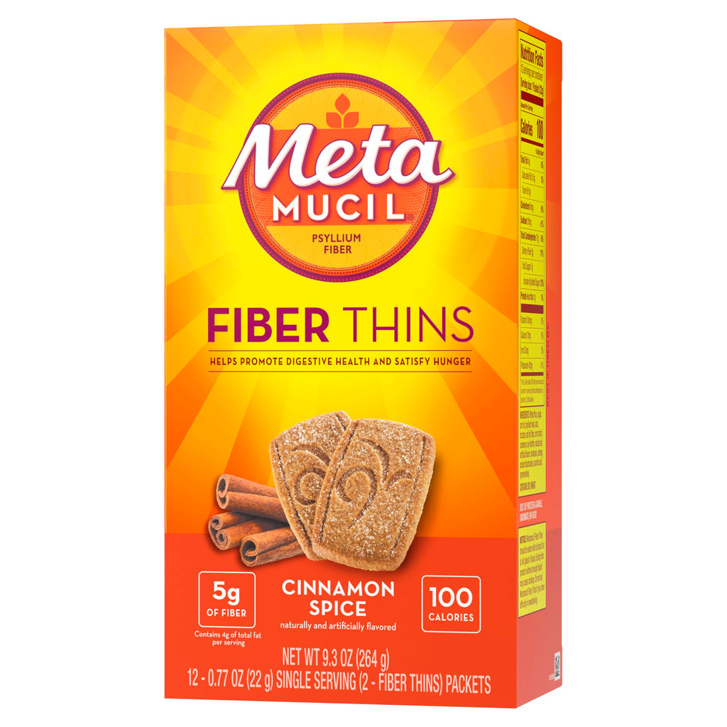 Metamucil Fiber Thins Cinnamon Spice Psyllium Husk - 24 Count - image 8