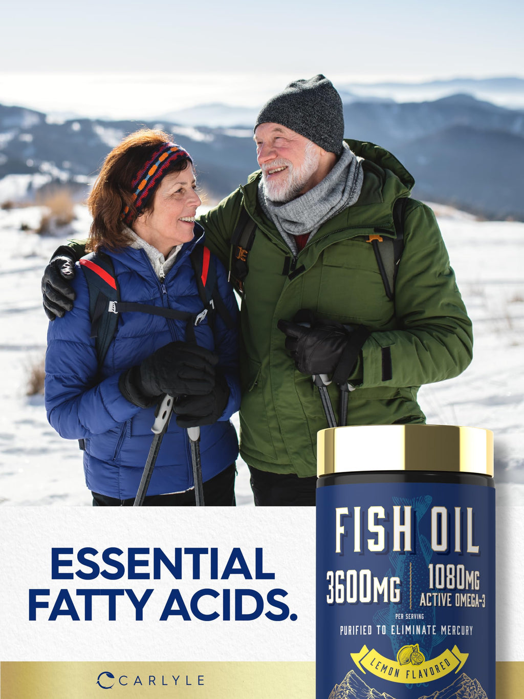 Carlyle Fish Oil 3600mg Omega 3 - 120 Softgels - image 6