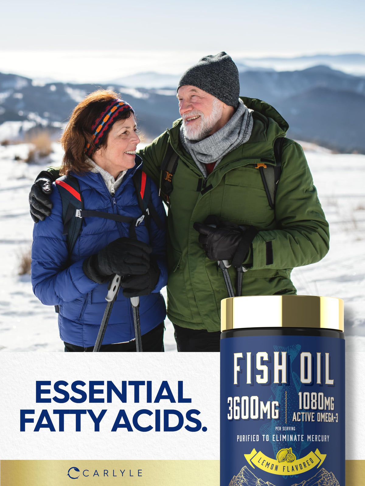 Carlyle Fish Oil 3600mg Omega 3 - 120 Softgels - image 6