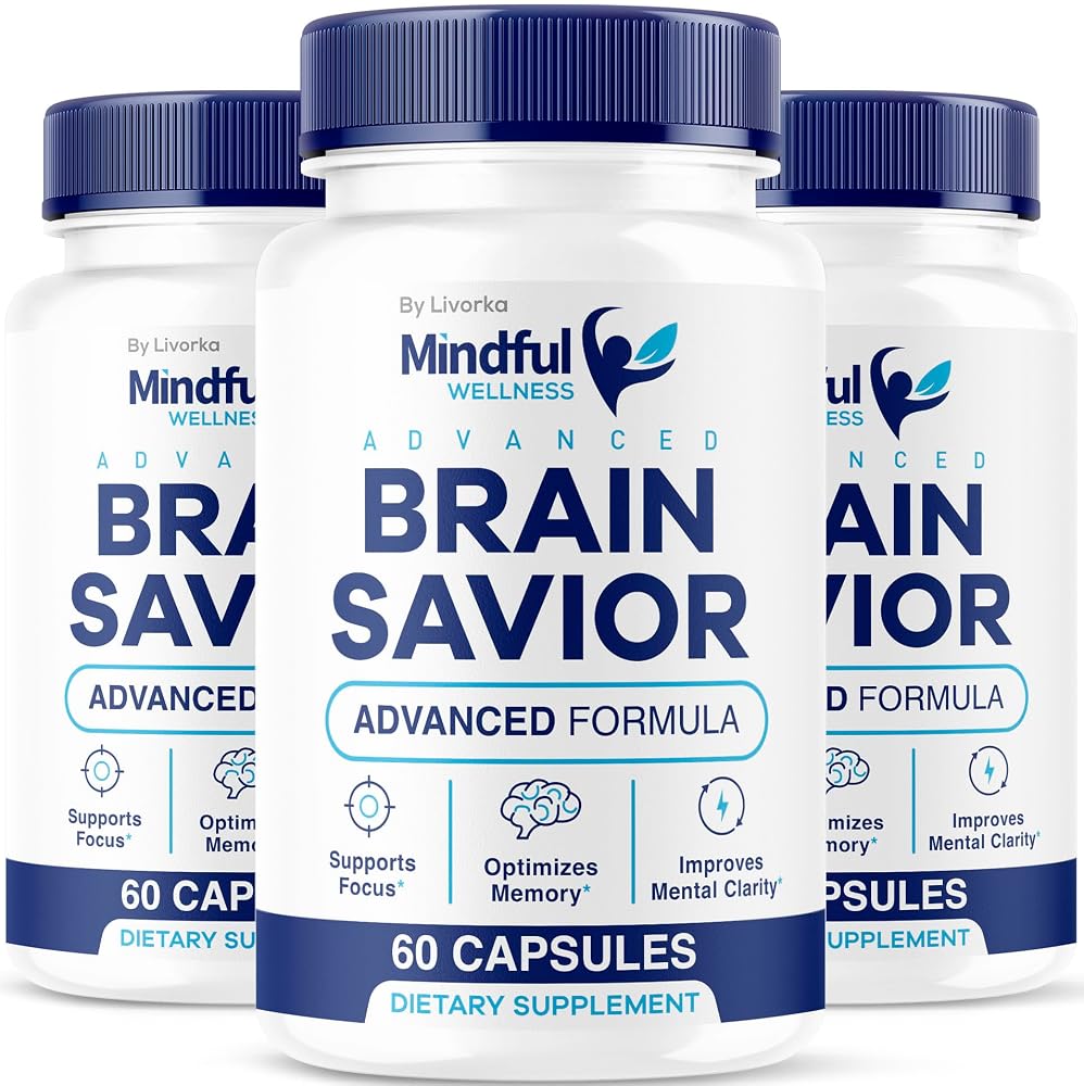 Pharmagetics Mindful Wellness Advanced Brain Savior Capsules - 180 Capsules
