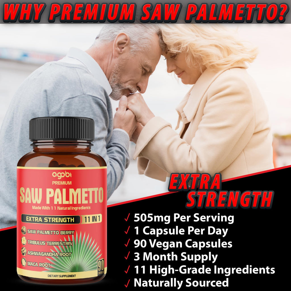 agobi Premium Saw Palmetto Capsules
