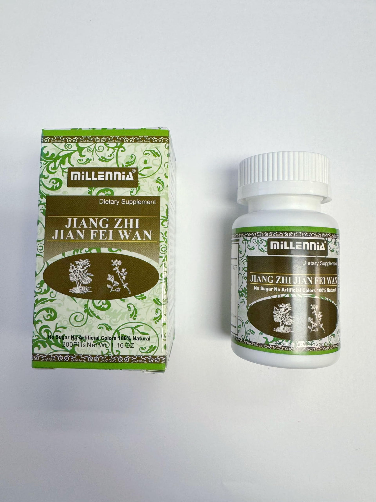 Millennia Jiang Zhi Jian Fei Wan Herbal Supplement - 200 Capsules - image 4