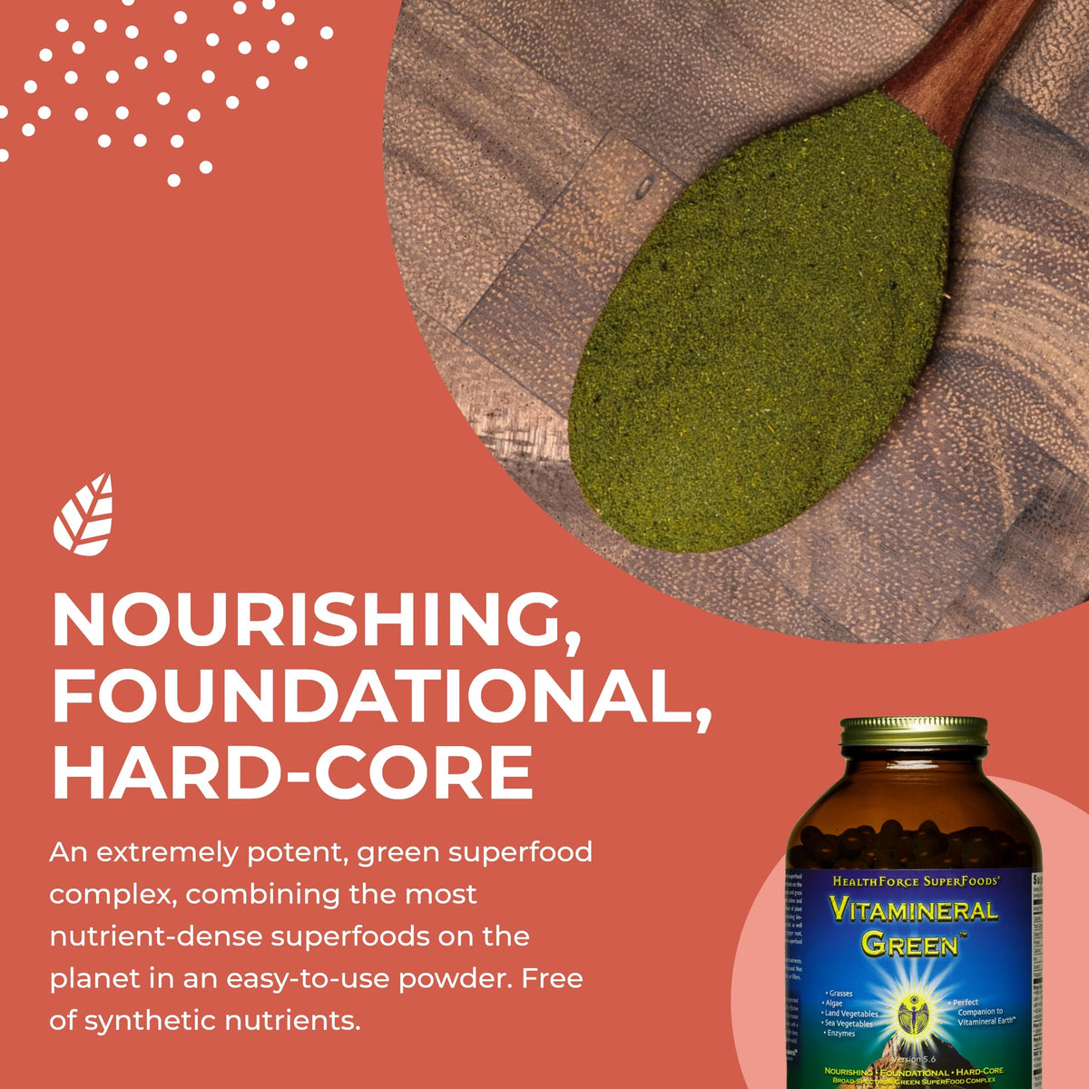 HEALTHFORCE SUPERFOODS Vitamineral Green Mineral Supplement - 400 Capsules - image 4