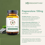 MD Prescriptives Pregnenolone - Vegan Formula for Hormone Health