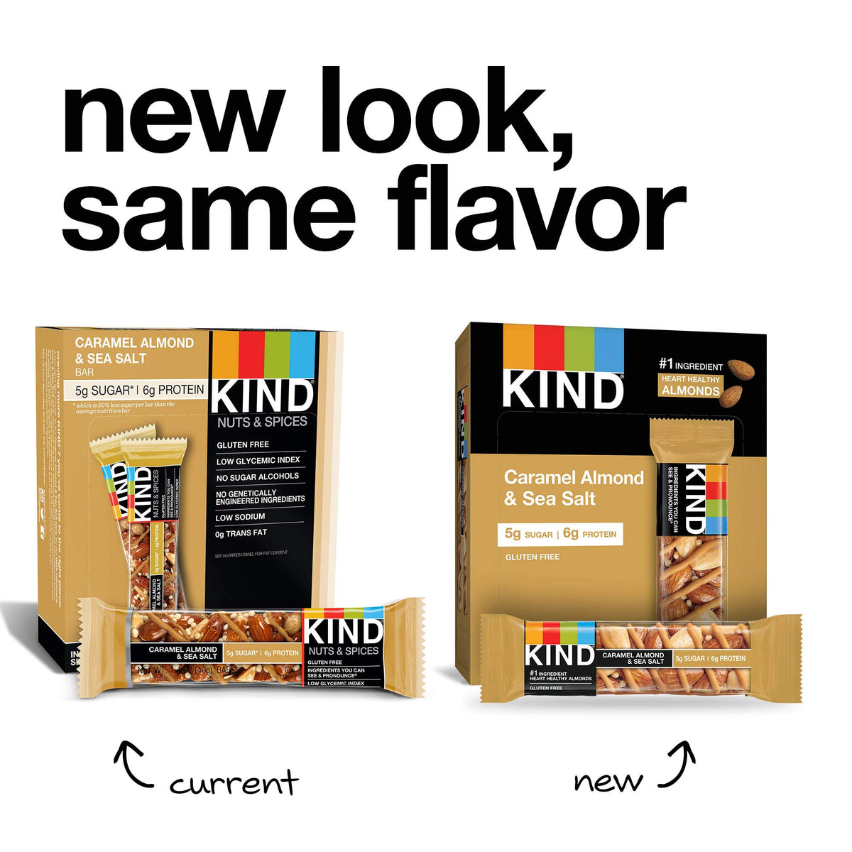 KIND Bars Caramel Almond & Sea Salt Nutrition Bar - 12 Count - image 5