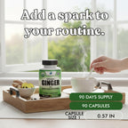 American Standard Supplements Organic Ginger Extract - 90 Capsules - image 4