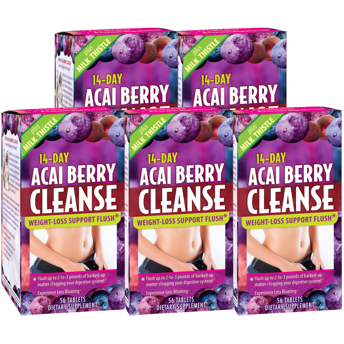 Applied Nutrition 14-Day Acai Berry Cleanse - 56 Tablets