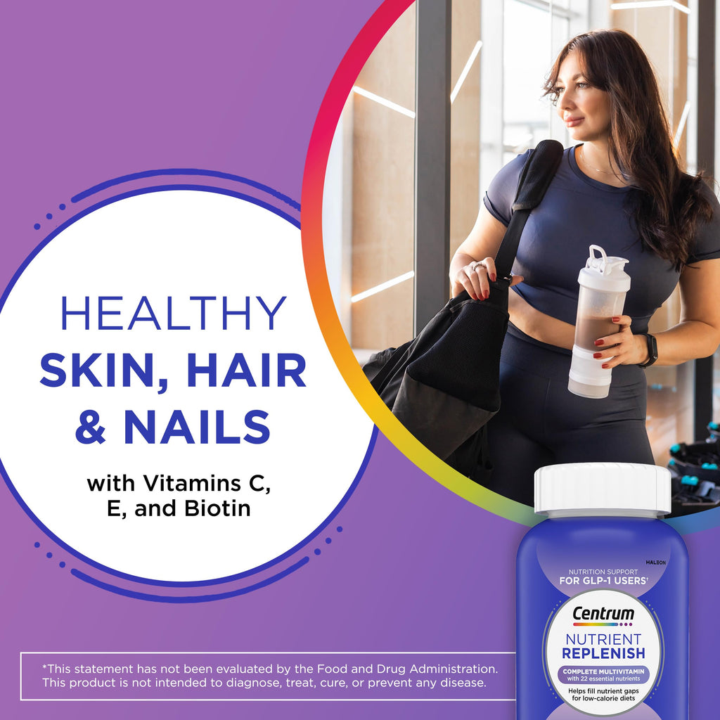Centrum Nutrient Replenish Complete Multivitamin - 180 Tablets - image 8