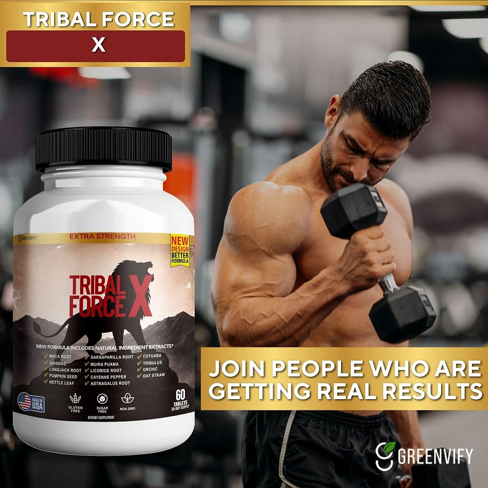 GREENVIFY Tribal Force X Extra Strength Natural Supplement