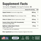 Vimerson Health Tart Cherry Turmeric Capsules for Joint Health - 60 Capsules - image 2