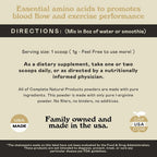 Complete Natural Products L-Arginine Powder Amino Acid - 8oz - image 7