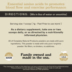 Complete Natural Products L-Arginine Powder Amino Acid - 8oz - image 7
