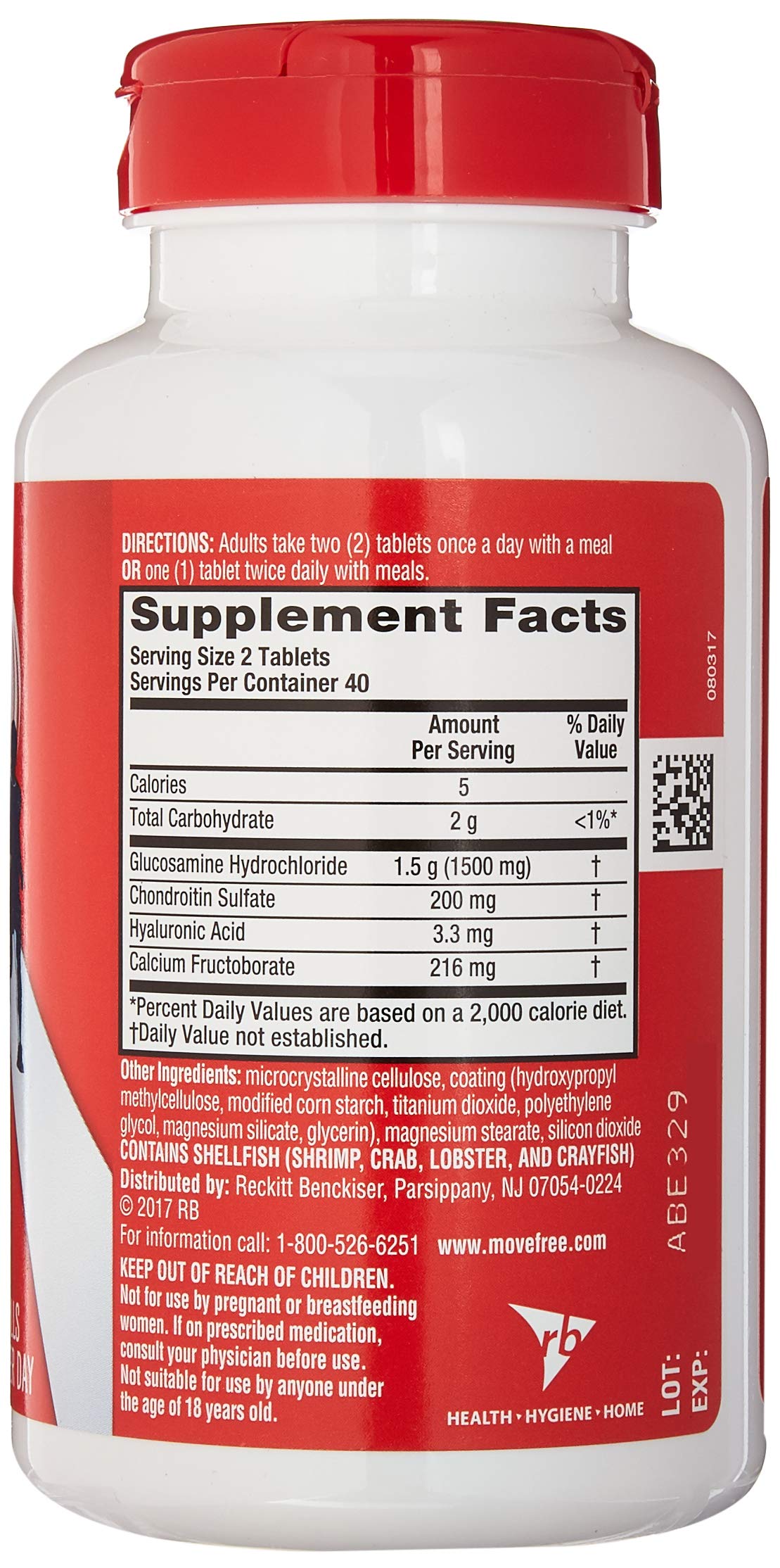 Move Free Advanced Joint Health Supplement - 80 Tablets - image 3