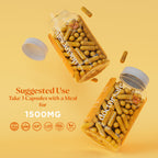 DOCTOR SAFE Turmeric Curcumin with Black Pepper 1500mg - Joint Health