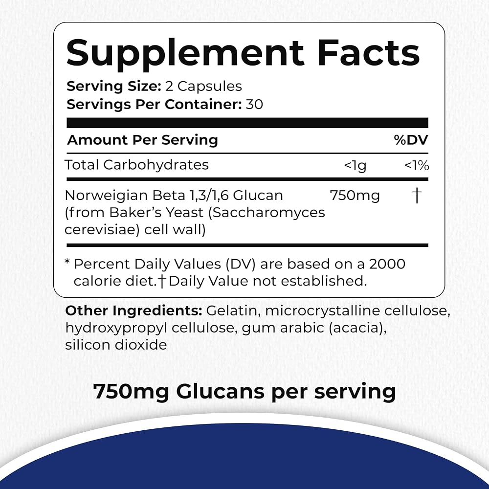 Immunocorp Immutol Immune Support Supplement Beta Glucan - 60 Capsules - image 6