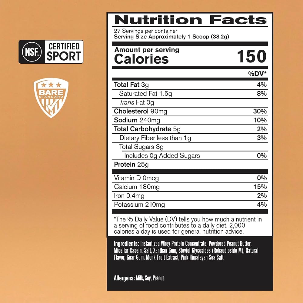 BARE PERFORMANCE NUTRITION Whey Parent