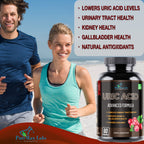 YUMMYVITE Uric Acid Advanced Formula - 60 Capsules - image 4