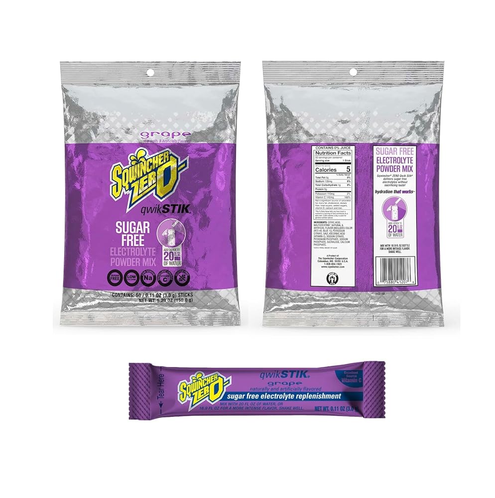 Generic Qwik Stik Hydration Electrolyte Powder - 500 Pack - image 3