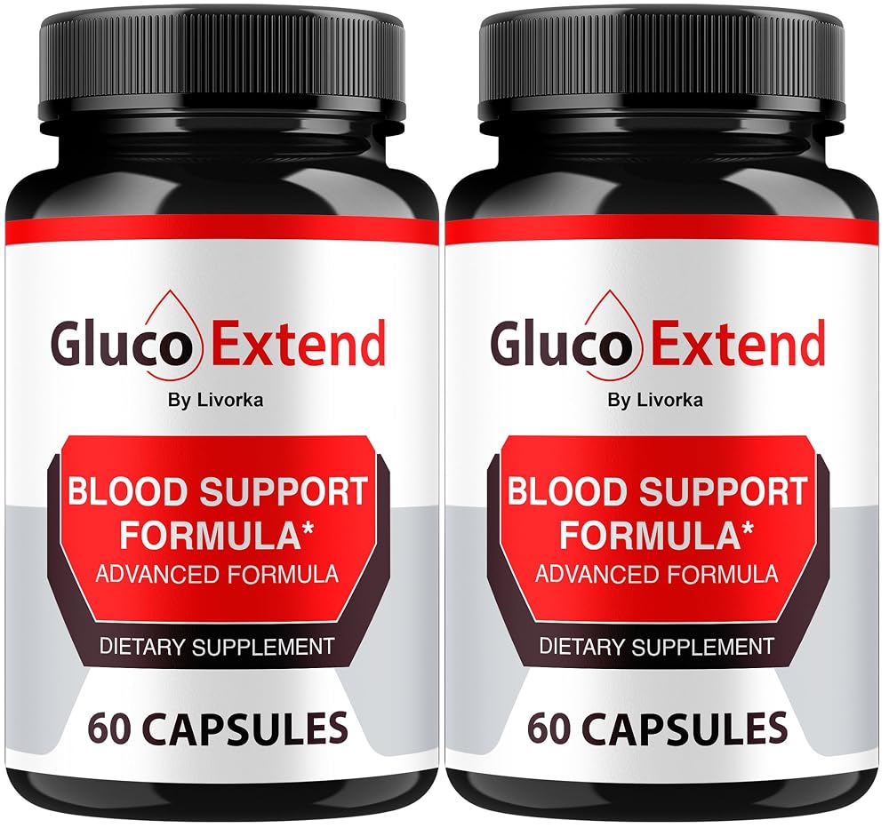 LIVORKA Gluco Extend Capsules All Natural Supplement - 120 Capsules