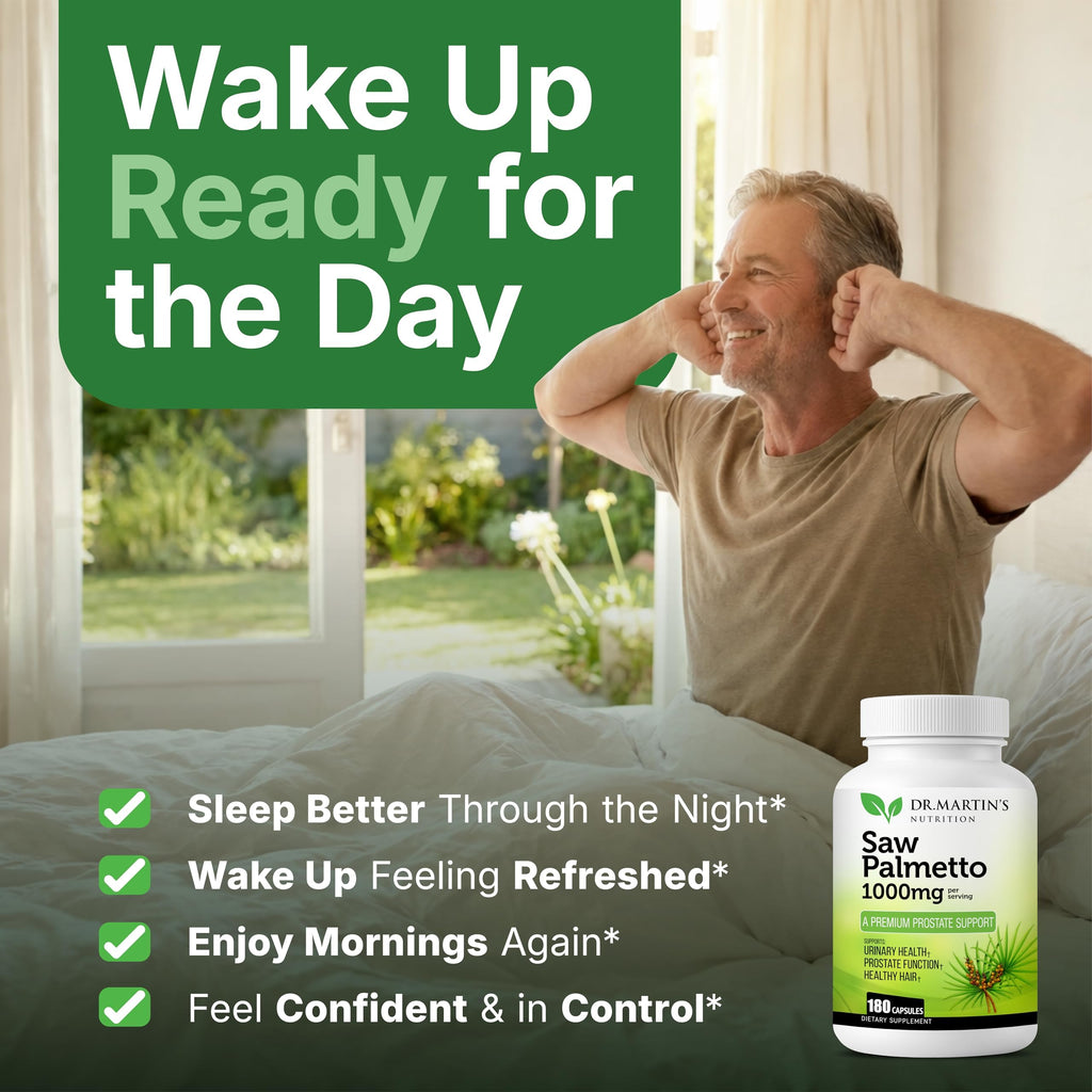 DR. MARTIN'S NUTRITION Saw Palmetto 1000mg - 180 Capsules - image 2