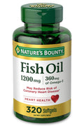 Nature's Bounty Fish Oil 1200 mg - 320 Softgels