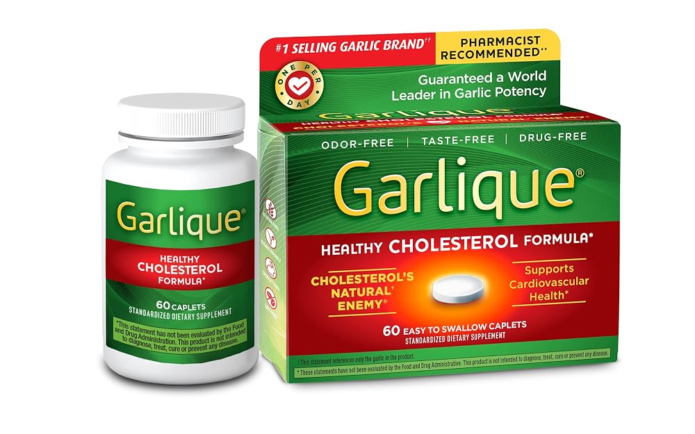 Sun Source Garlique Garlic Powder Extract - 60 Caplets - image 5