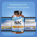 NaturaLife Labs N-Acetyl-L-Cysteine (NAC) 1600 mg