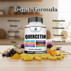 American Standard Supplements Quercetin 1000mg with Zinc & Vitamin C - image 5