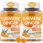 NEVISS Sugar Free Turmeric Ginger Gummies