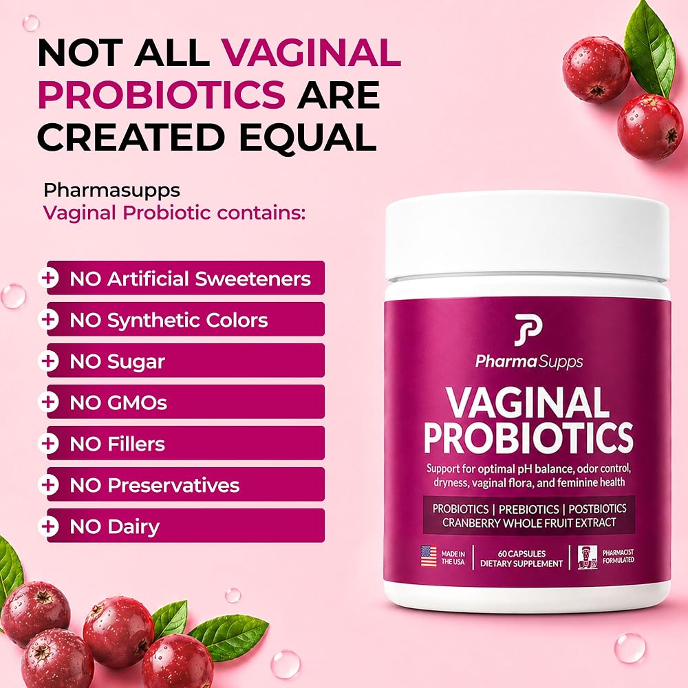PharmaSupps Women's Probiotic 50 Billion CFU - 60 Capsules - image 4