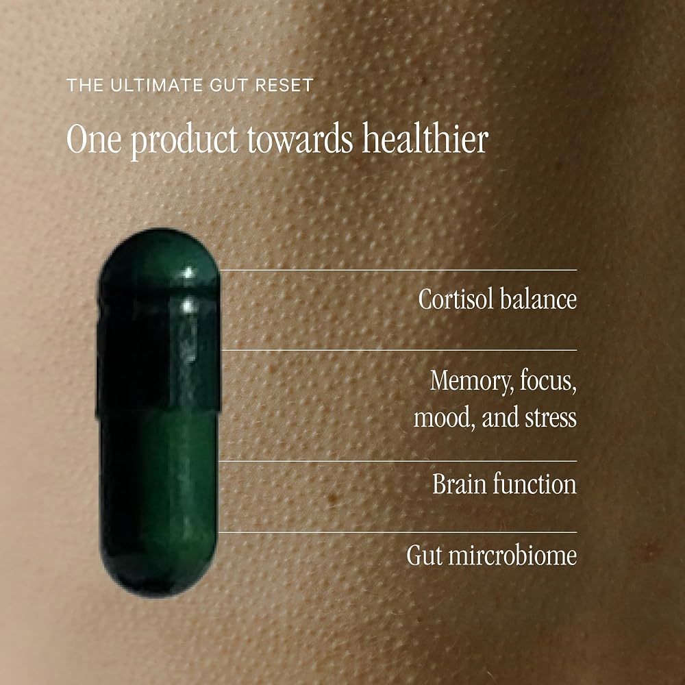 Juna Gut Therapy L-Glutamine & Probiotics - 80 Capsules - image 2