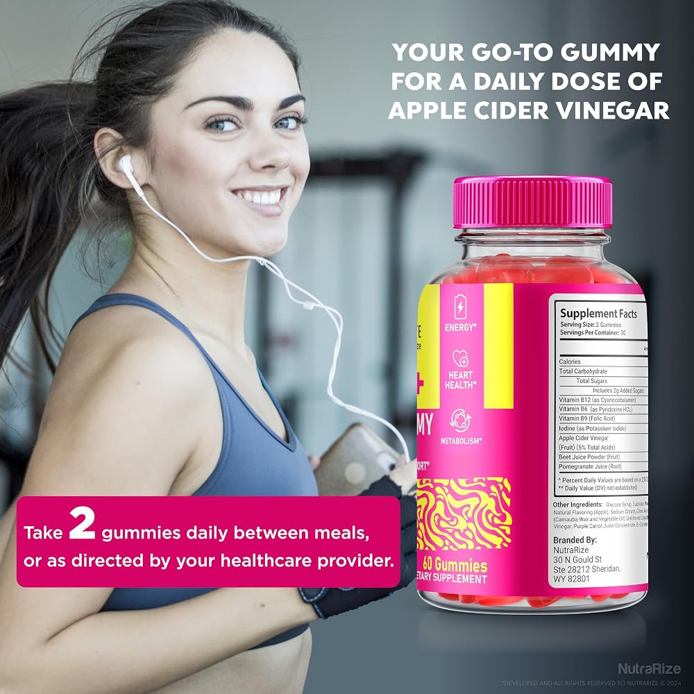 NutraRize Keto Lite Trim ACV Gummies - 120 Gummies (2 Pack) - image 5