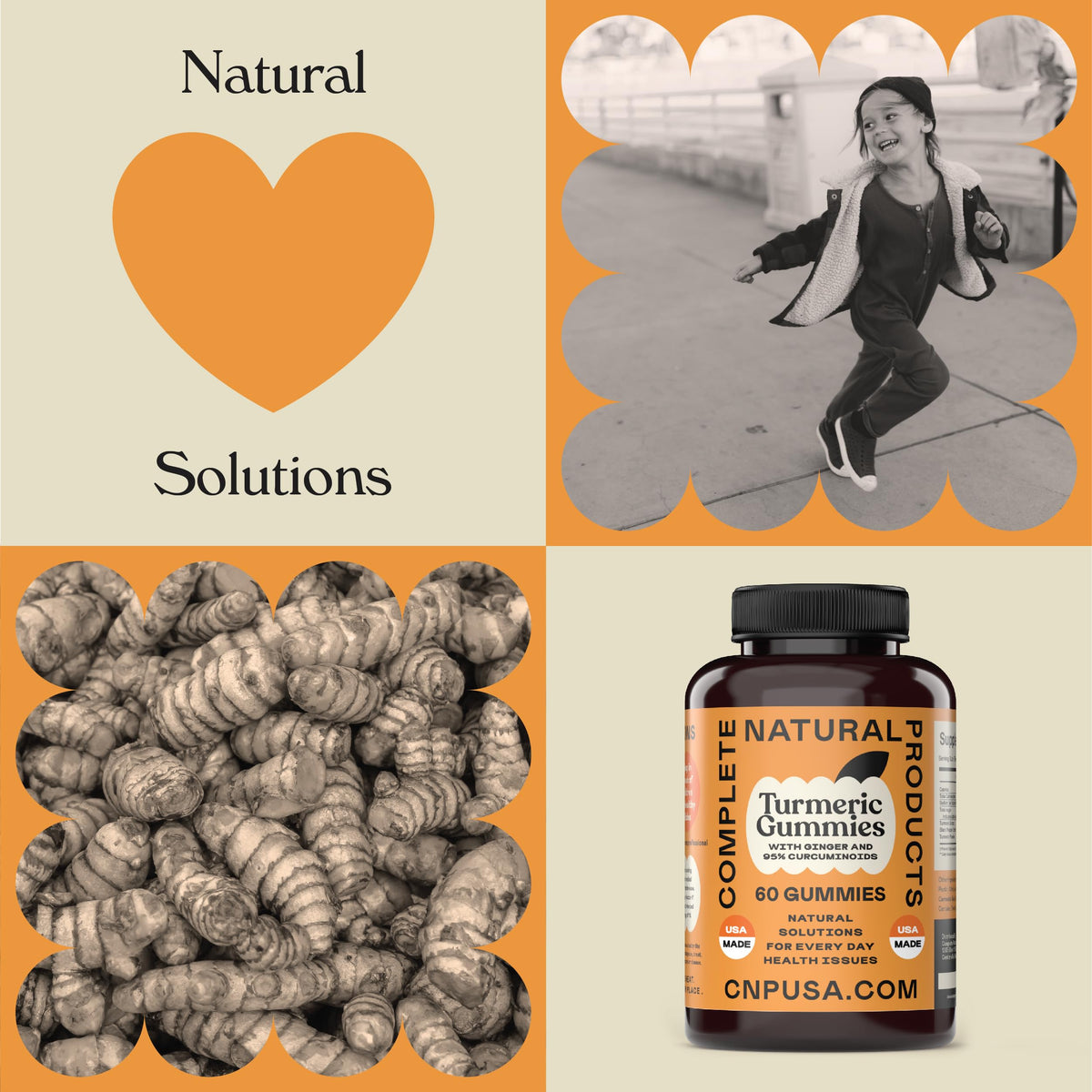 Complete Natural Products Turmeric Ginger Gummies - 60 Count - image 6