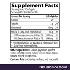 Neurobiologix OmegaCell 1600 TG Omega-3 Fish Oil - 60 Softgels - image 5