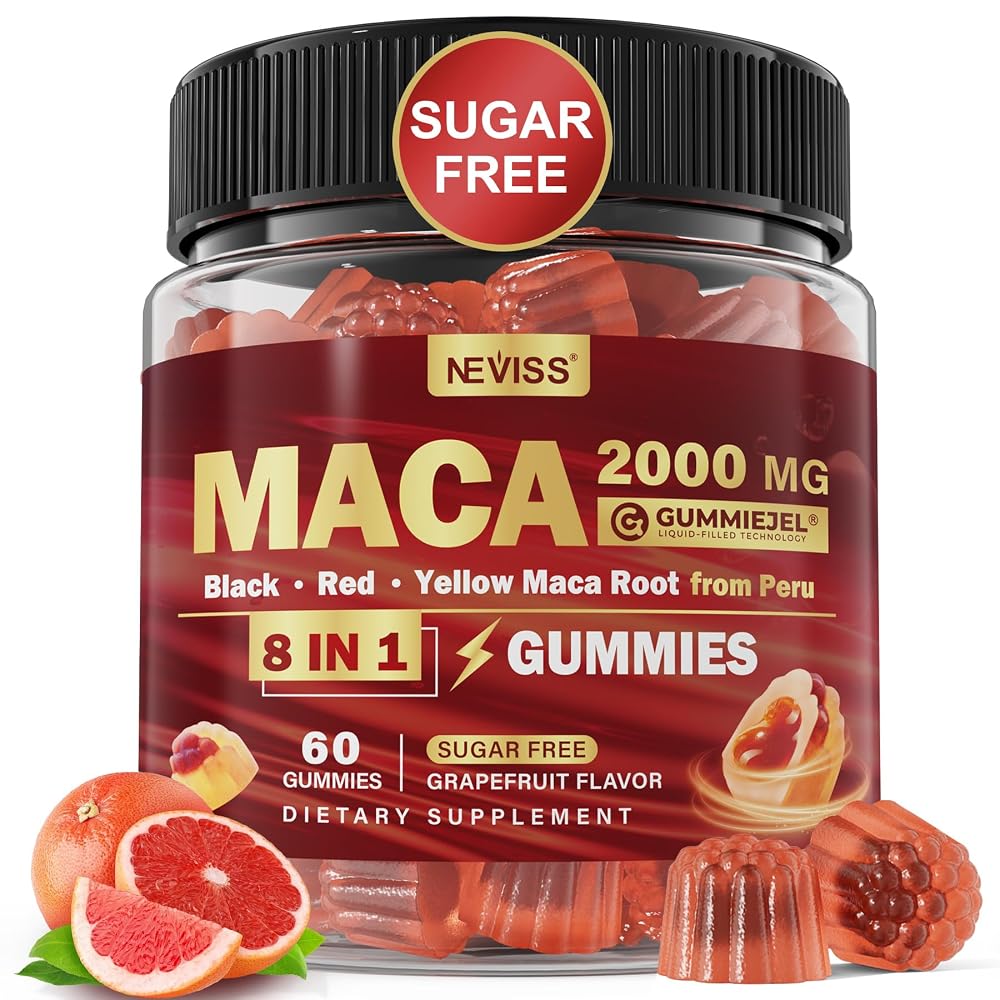 NEVISS Maca Root Filled Gummies 2000mg