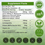 JINGYAT Magnesium Glycinate Liquid for Relaxation - 2 Fl Oz - image 6