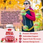 ZEGBALP Sugar-Free Womens Multivitamin 50 Plus Gummies with Calcium
