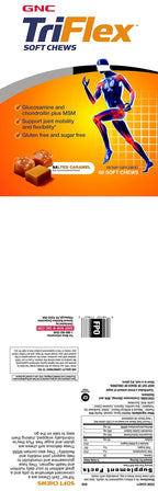 GNC TriFlex Soft Chews Joint Health Salted Caramel - 60 Chews - image 2